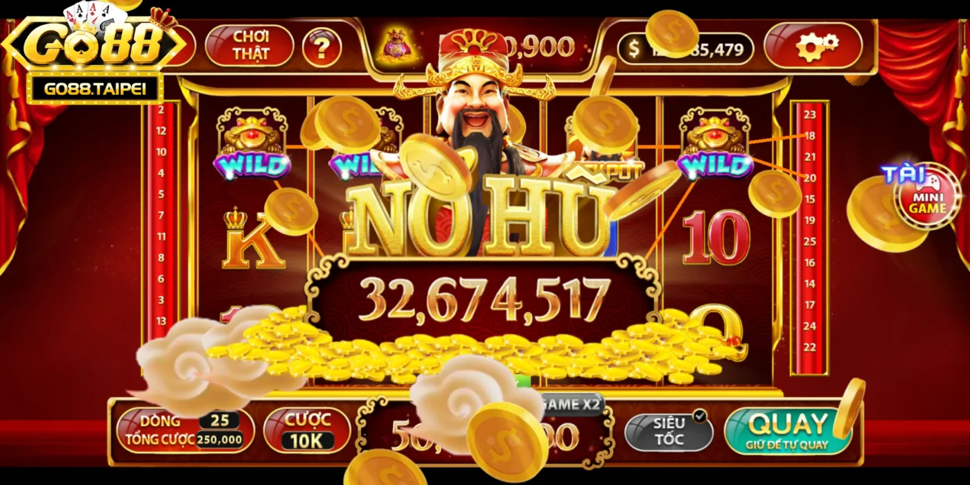 Biểu Tượng JACKPOT của Game Thần Tài Tại Go88