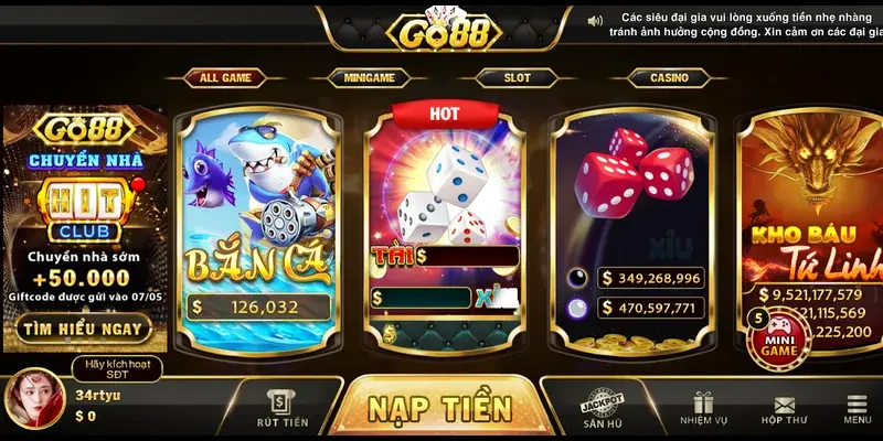 Sơ lược chung về các cổng game Sunwin Go88